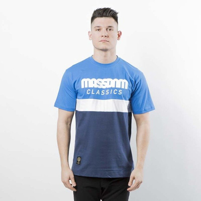 Mass DNM koszulka T-shirt Respect - blue / navy