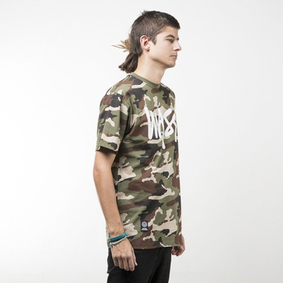 Mass Denim koszulka t-shirt Signature woodland camo