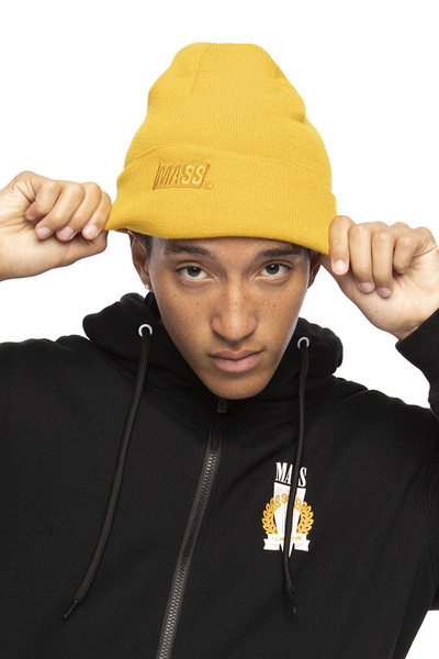 Mass DNM czapka zimowa MiniBox Beanie - złota