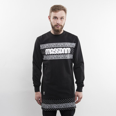 Mass Denim koszulka longsleeve Compton long fit black