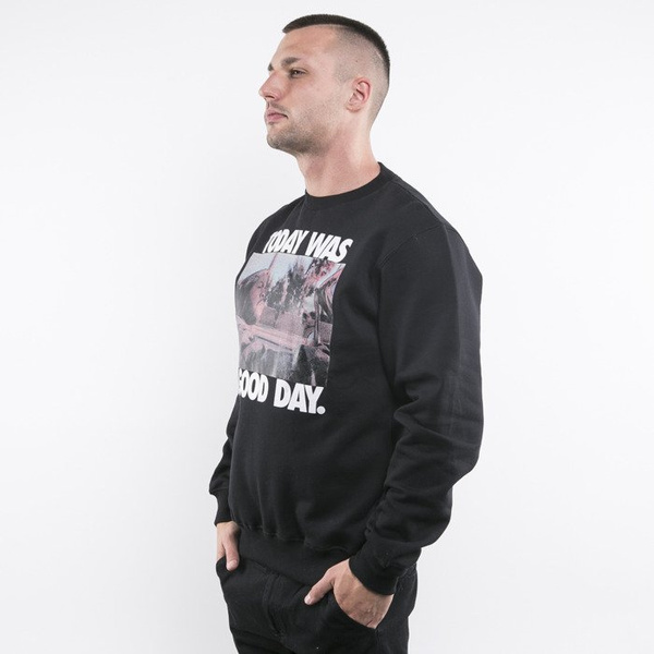 Mass Denim bluza crewneck Today black