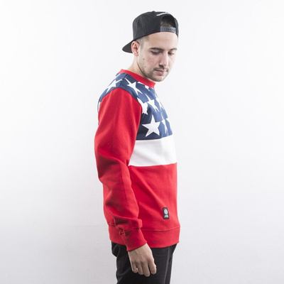 Mass Denim bluza Washington crewneck red