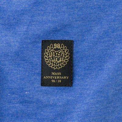 Mass DNM koszulka Longsleeve Base Reglan - heather blue / black