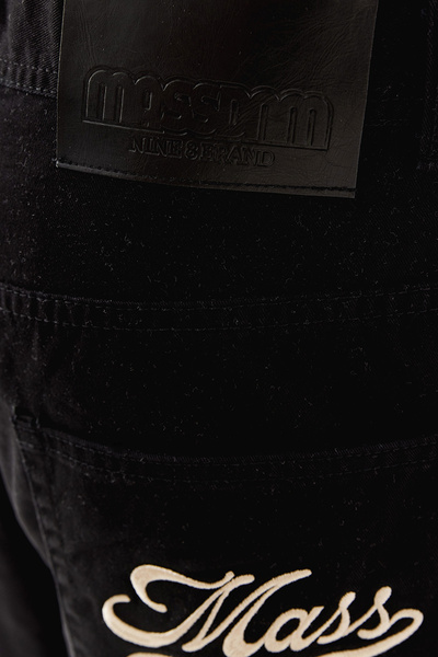 Mass DNM spodnie Pants Prospect Extra Baggy Fit - czarne