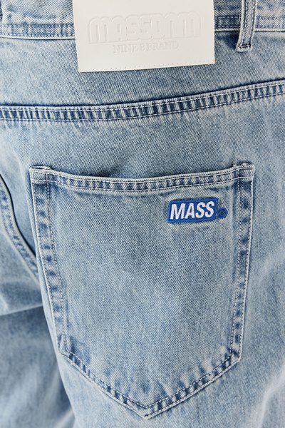 Mass DNM spodnie Box Jeans Relax Fit - jasnoniebieskie