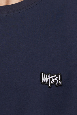 Koszulka Mass Denim Signature Patch T-shirt - granatowa