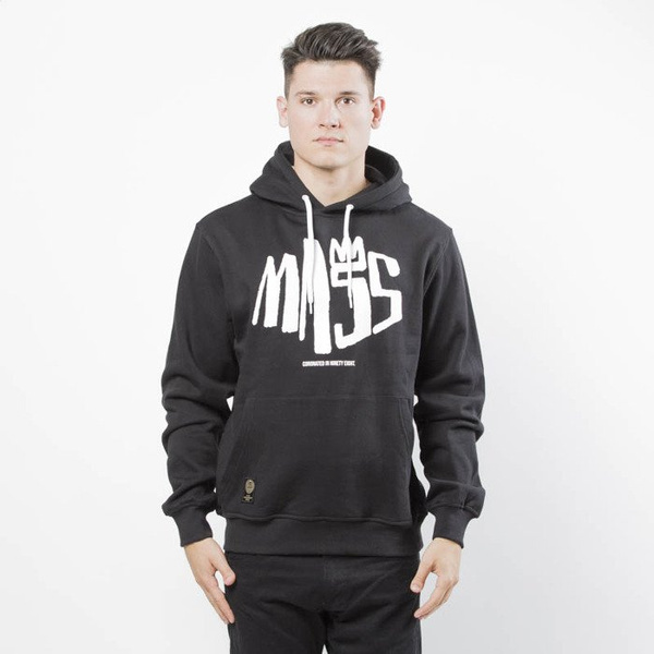 Mass DNM bluza Sweatshirt Hoody Crown - black