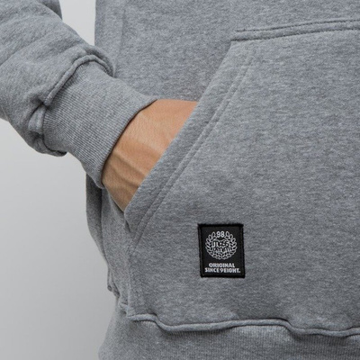 Mass DNM bluza Sweatshirt Hoody Street Sign - medium heather grey