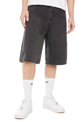 Mass DNM szorty Slang Jeans Shorts baggy fit - czarny