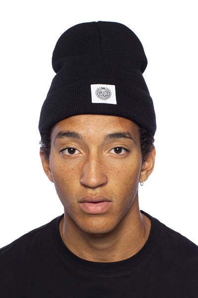 Mass DNM czapka zimowa Patch Beanie - czarna