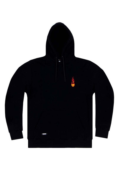 Mass DNM bluza Sweatshirt Fire Starter Hoody - czarna