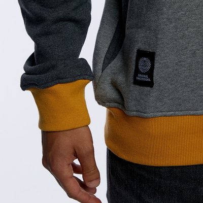 Mass DNM bluza Sweatshirt Hoody Boomerang - black