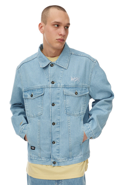 Kurtka Mass Denim Signature Denim Jacket - niebieska