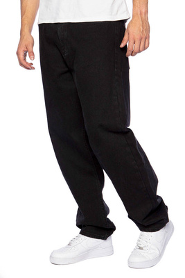 Mass DNM spodnie Jeans Slang Baggy Fit - czarne