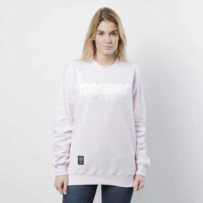 Mass DNM damska bluza Sweatshirt Crewneck Classics WMNS - light pink