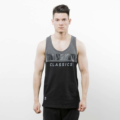 Koszulka Mass Denim Tank Top Classics Cut black / dark heather grey SS 2017