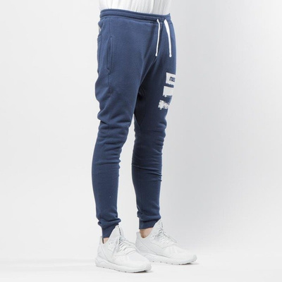 Mass DNM spodnie dresowe Trace Joggers Sweatpants - navy