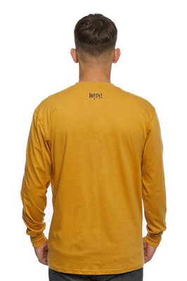 Mass DNM koszulka Longsleeve Signature Small Logo - żółta