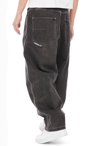 Mass DNM spodnie Jeans Beginner Original Baggy Fit - czarne