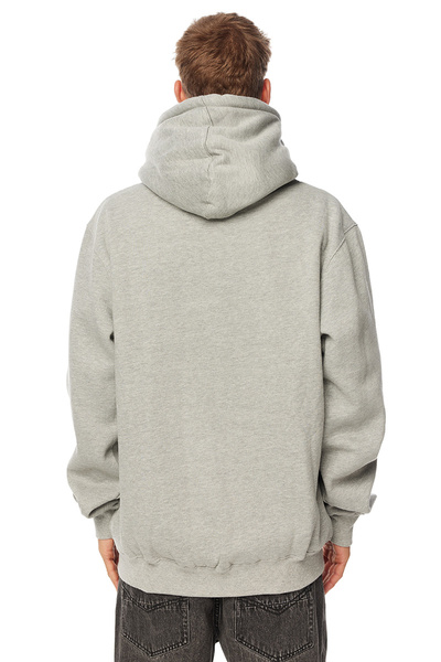 Mass DNM bluza Sweatshirt Patchwork Hoody szara