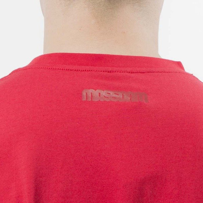 Mass Denim koszulka T-shirt Classics Cut claret / red SS 2017