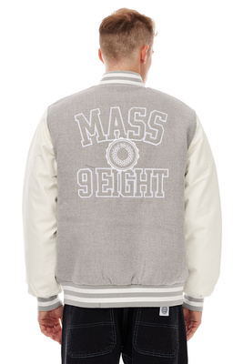 Mass DNM kurtka Jacket Athletic Baseball - jasnoszara