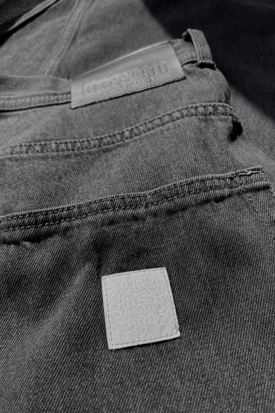 Mass DNM spodnie Jeans Craft Baggy Fit - sprane czarne