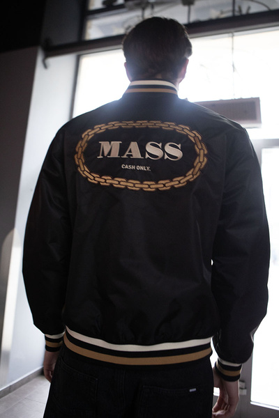 Mass DNM kurtka Round Two Baseball Jacket - czarna