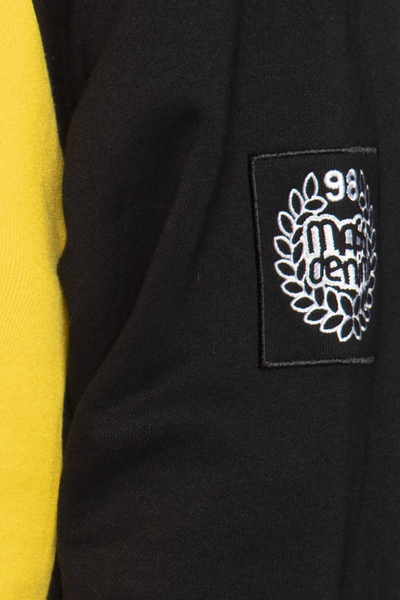 Mass DNM bluza Sweatshirt Berg Hoody - żółta