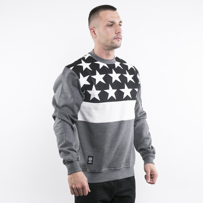 Mass Denim bluza Washington crewneck dark heather grey