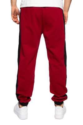 Mass DNM spodnie dresowe Berg Sport Sweatpants - bordowe