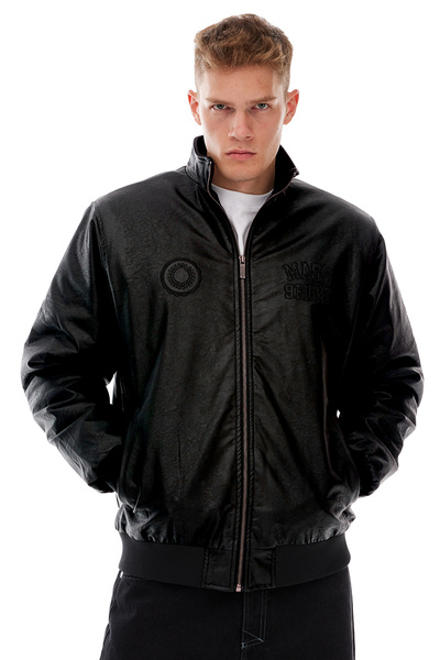 Mass DNM kurtka Jacket Athletic Leather - czarna