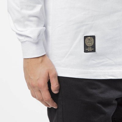 Mass DNM koszulka Campus Longsleeve - white