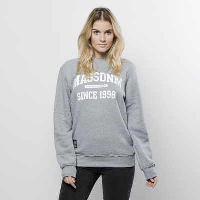 Mass DNM damska bluza Sweatshirt Crewneck Campus WMNS - medium heather grey