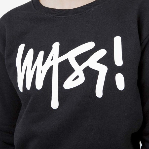 Saint Mass bluza crewneck Signature black