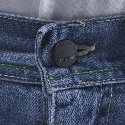 Mass Denim spodnie Jeans Outsized baggy fit light blue