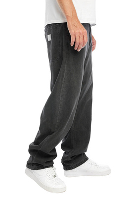 Mass DNM spodnie Jeans Craft Baggy Fit - sprane czarne