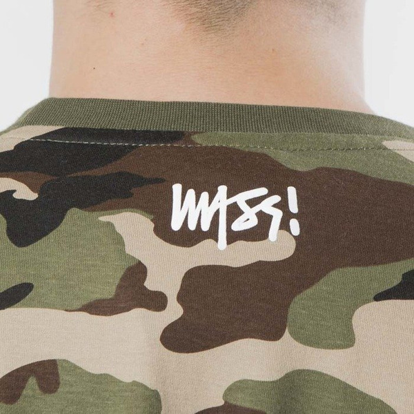 Mass DNM koszulka Signature T-shirt - woodland camo