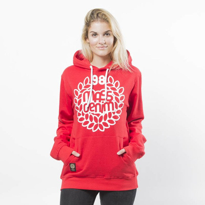 Mass DNM bluza damska Sweatshirt Hoody Base WMNS - red