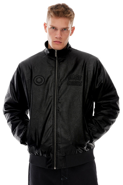 Mass DNM kurtka Jacket Athletic Leather - czarna