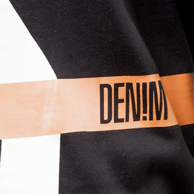 Mass Denim bluza sweatshirt Split crewneck black