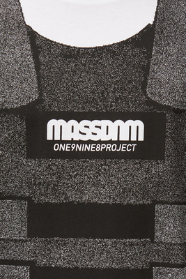 Mass DNM koszulka Bulletproof T-shirt - biała