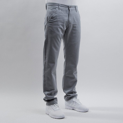 Mass Denim spodnie chinos Base straight fit grey