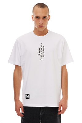 Mass DNM koszulka Stay Classic T-shirt - biała