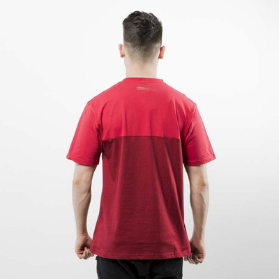 Mass Denim koszulka T-shirt Classics Cut claret / red SS 2017