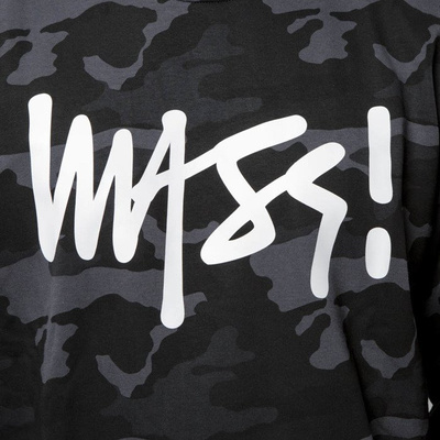 Bluza Mass Denim Sweatshirt Crewneck Signature - black camo