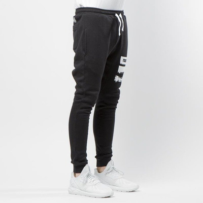 Mass DNM spodnie dresowe Trace Joggers Sweatpants - black