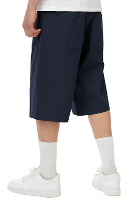 Mass DNM szorty Slang Shorts baggy fit - granatowe