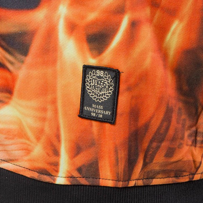 Mass DNM bluza Sweatshirt Crewneck Burn Babylon - black