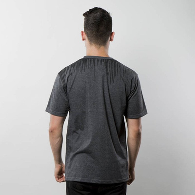 Koszulka Mass Denim T-shirt Drip Top - dark heather grey